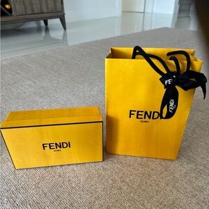 Authentic Fendi Roma Box and Bag